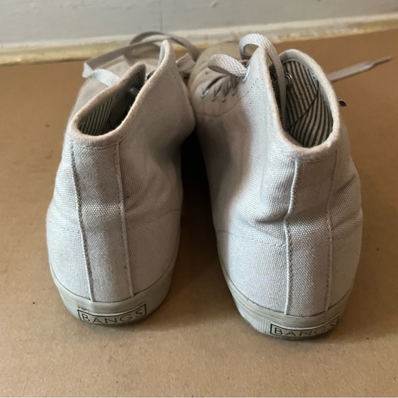 Bangs High-Top Vegan Friendly London Fog Succulent Sneakers Size 8 - Picture 6 of 7